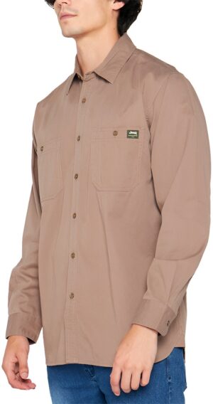 Camisa Jeep JMN24056 Masculina Brown