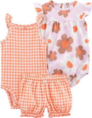 Conjunto Carter's 1O863110 - Femenino (3 piezas)