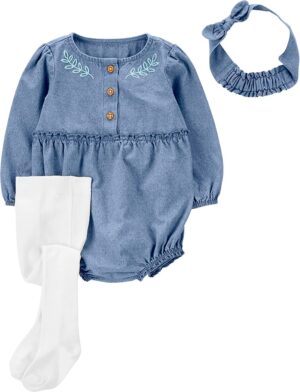 Conjunto Carter's Femenino 1P532910 (3Piezas)