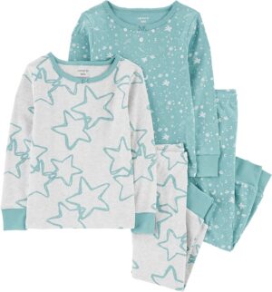 Conjunto de Pijama Carter's 2P855710 - Femenina (4 piezas)