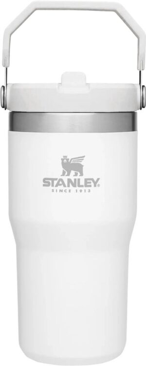 Vaso Térmico con pico Stanley Classic Series The IceFlow - 10-09994-354 (591mL) Blanco