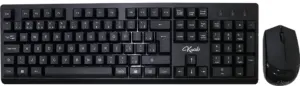 Teclado y Mouse inalámbrico Krab KBKTM15 (Portugues)