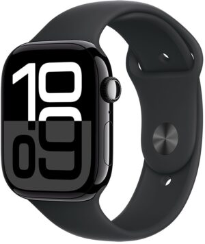 Apple Watch S10 (GPS) Caja Aluminio Black 46mm Pulsera M/L Sport Black MWWQ3LW