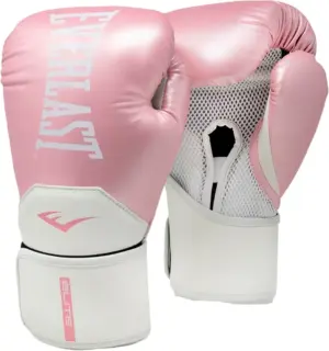 Guantes de entrenamiento Everlast Elite 2 Boxing Gloves P00SM3196  - Pink/White (1 par)
