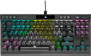 Teclado Corsair Gaming K70 RGB Negro (alámbrico) - Inglés