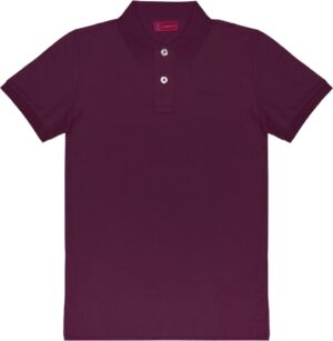 Camiseta Polo Hydrant Box Basic PH00002 Bordó 1 - Masculina