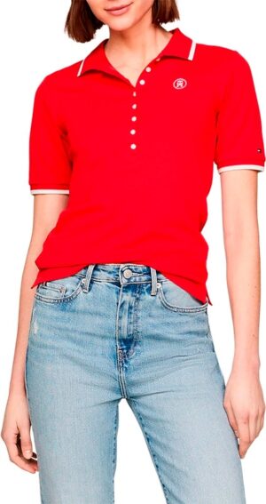 Camiseta Polo Tommy Hilfiger WW0WW41288 XND - Femenina