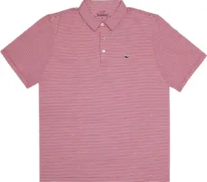 Outlet Camiseta Polo Vineyard Vines Masculina - Jetty Red White