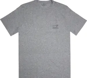 Outlet Camiseta Vineyard Vines Masculina - Dark Grey Heather