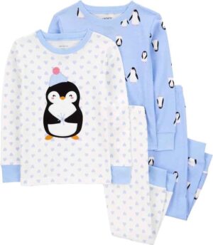 Pijama Carter's 1R494210 - Femenina (4 Piezas)