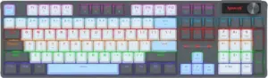 Teclado Gaming Mecánico Redragon Caesura K718GB-R (Inglés- con cable)