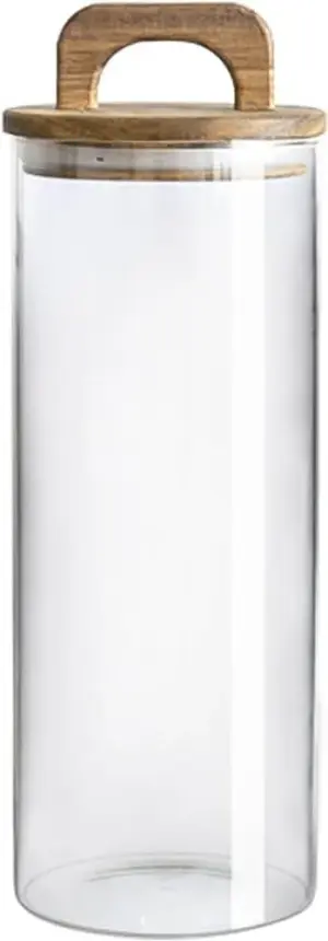 Frasco Hermético de Vidrio 25cm - ML-5199