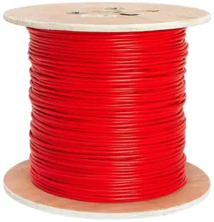 Cable Blindado para Alarma Sensalert SNS-CFP-SH16/2TR Rojo
