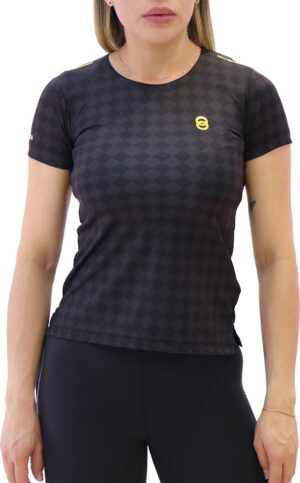 Camiseta Joog Supreme Negro/Dorado Femenina