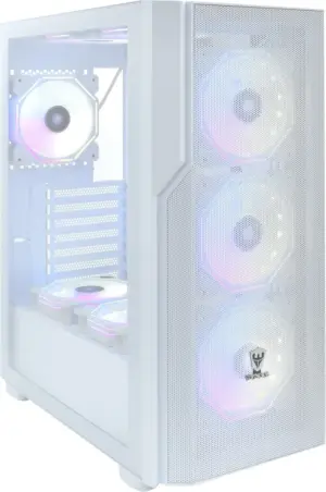 Gabinete Satellite Gammer K32 8 Fan (Sin Fuente)