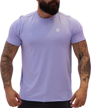 Camiseta Joog Basica Small Logo Celeste Masculina