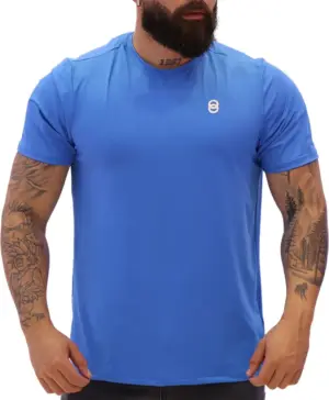 Camiseta Joog Basica Small Logo Azul Masculina