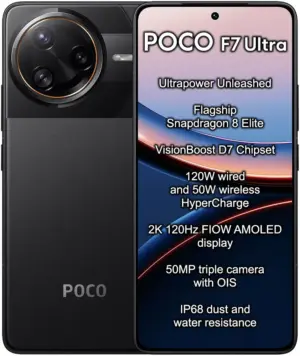 Smartphone Xiaomi Poco F7 Ultra 5G Dual Sim 6.67" 16GB/512GB Preto (Global)