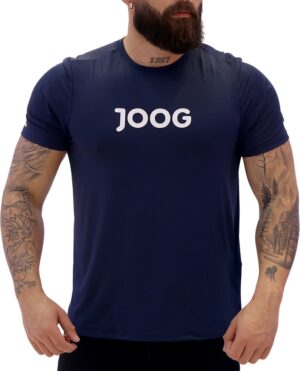 Camiseta Joog Basica Poliamida Azul marino Masculina