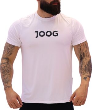 Camiseta Joog Basica Poliamida Blanca Masculina