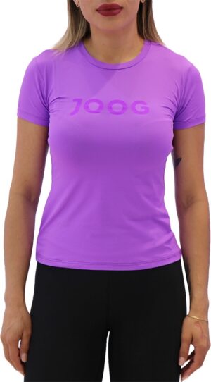 Camiseta Joog Basica Poliamida Morada Femenina