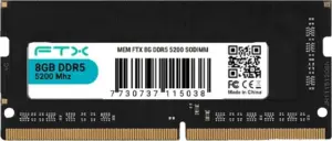 Memoria para Notebook RAM FTX 8GB 5200MHz DDR5