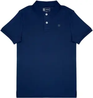 Camiseta Polo Hydrant Poliéster PH000011 Azul Navy - Masculina