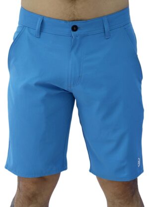 Short de Golf Joog Poliéster Azul Turquesa - Masculino