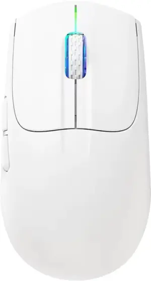 Mouse Attack Shark X5 RGB Tri-Mode - White (Inalámbrico)