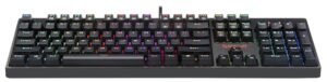 Teclado Gaming Redragon K582 RGB Surara USB Negro (Inglés - con Cable) Switch Red