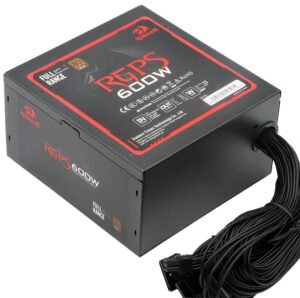 Fuente para Gabinete Redragon GC-PS002 600W 80 Plus Bronze