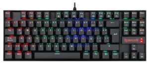 Teclado Gaming Redragon Kumara K552RGB-1 - Negro (Español con Cable)