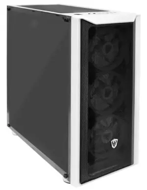 Gabinete Satellite Gaming Fan 8 E-ATX K382 Blanco (Sin Fuente)