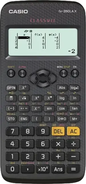 Calculadora Científica Casio fx-350LA X - Negro