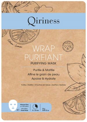 Máscarilla facial Qiriness Wrap Purifiant - 25g (1 Unidad)