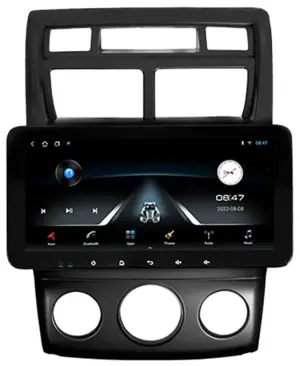Multimídia Hetzer H-PRO+ Android 12 Pantalla de 10.33" KIA Sportage EX 2010 Negro