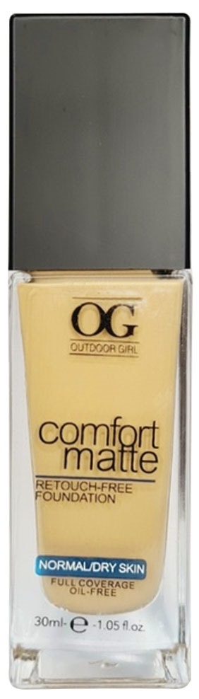 Base liquida Outdoor Girl Comfort Matte 225 Sun Beige - 30mL