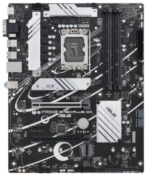 Placa Madre Asus Prime B760-PLUS D4 LGA1700/4xDDR4/PCI-E/M.2/HDMI/DP/VGA