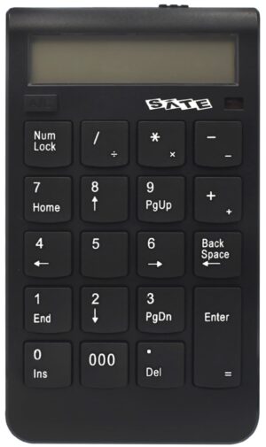 Teclado Numérico Inalámbrico Satellite AK-185 - Negro