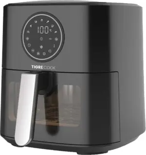 Freidora Eléctrica Tigre Cook Air Fryer AFT05001C 5 Litros 220V Negro