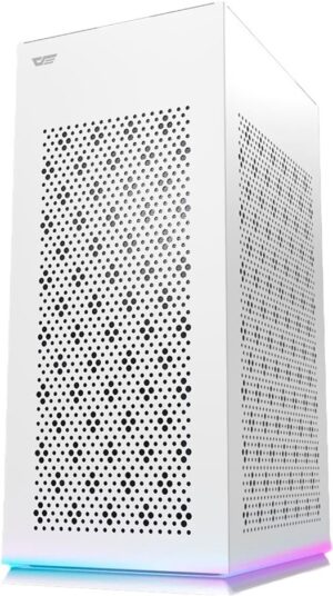 Gabinete Gaming DarkFlash DLH 21 (Sin Fuente) Blanco