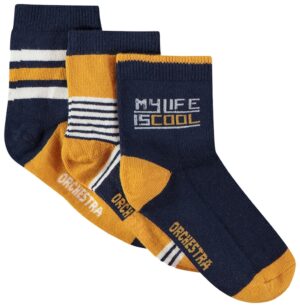 Medias Infantil Orchestra AGAKFO-BLF My Life is Cool Masculina (3 Pares)