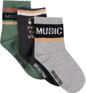Medias Orchestra AGAKG1-GRM - Masculino (3 Pares)