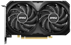 Placa de Video MSI GeForce RTX 4060 Ventus 2X Black OC 8GB GDDR6 (912-V516-012)