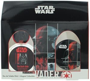 Kit Perfume Infantil Disney Star Wars Darth Vader EDT 50mL + Imán de Colección - Masculino