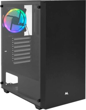 Gabinete ATX Mtek MK2603 con 1 Cooler RGB