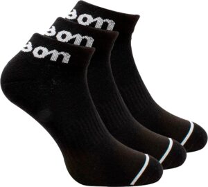 Medias Wilson soquete - 5770  (3 pares) Tamaño unico 25-29cm