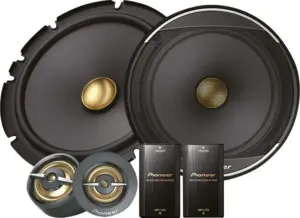 Parlantes Pioneer TS-A1608C Kit con Tweeter 350Watts