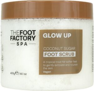 Exfoliante para Pies The Foot Factory Glow Up Scrub Coconut Sugar - 400g