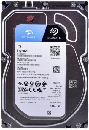 Disco Interno Seagate 3.5" Skyhawk 1TB SATA 6.0Gb/s - ST1000VX013